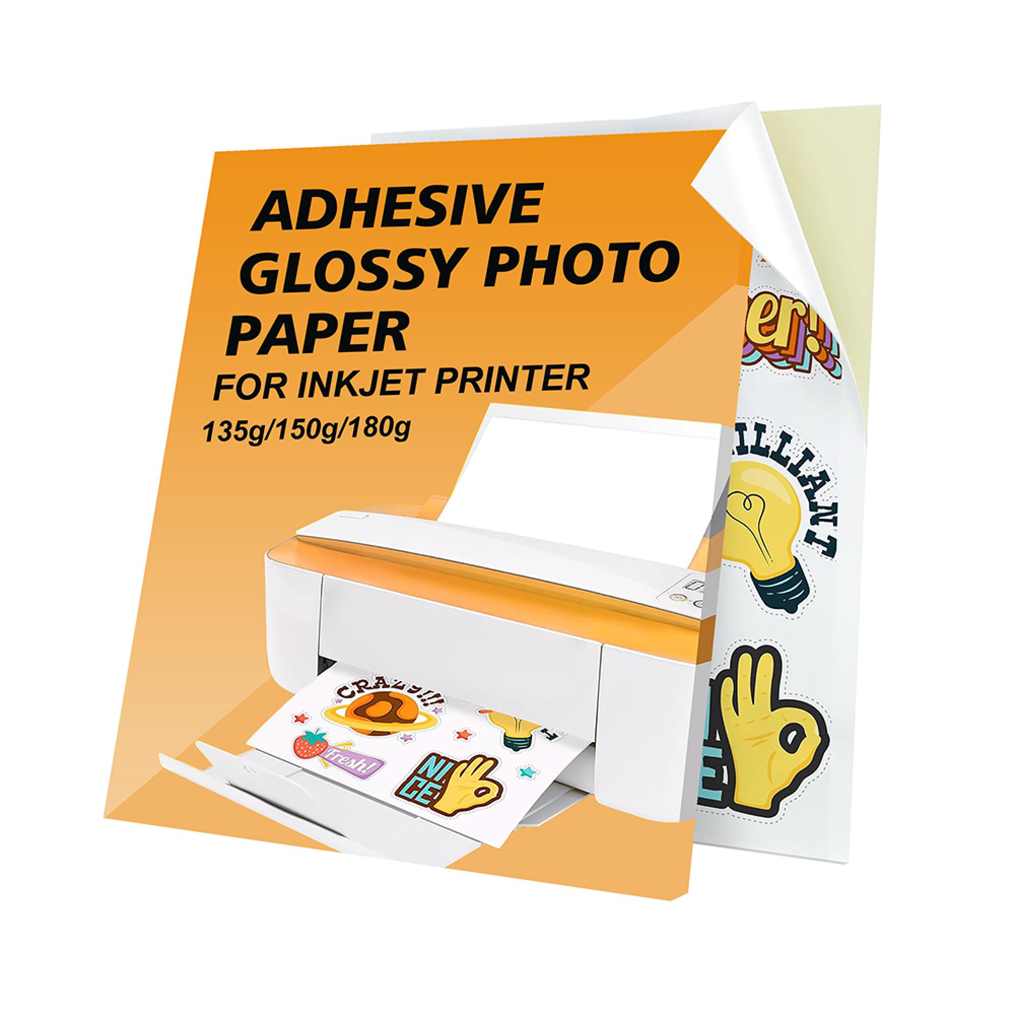 Adhesive Photo Paper