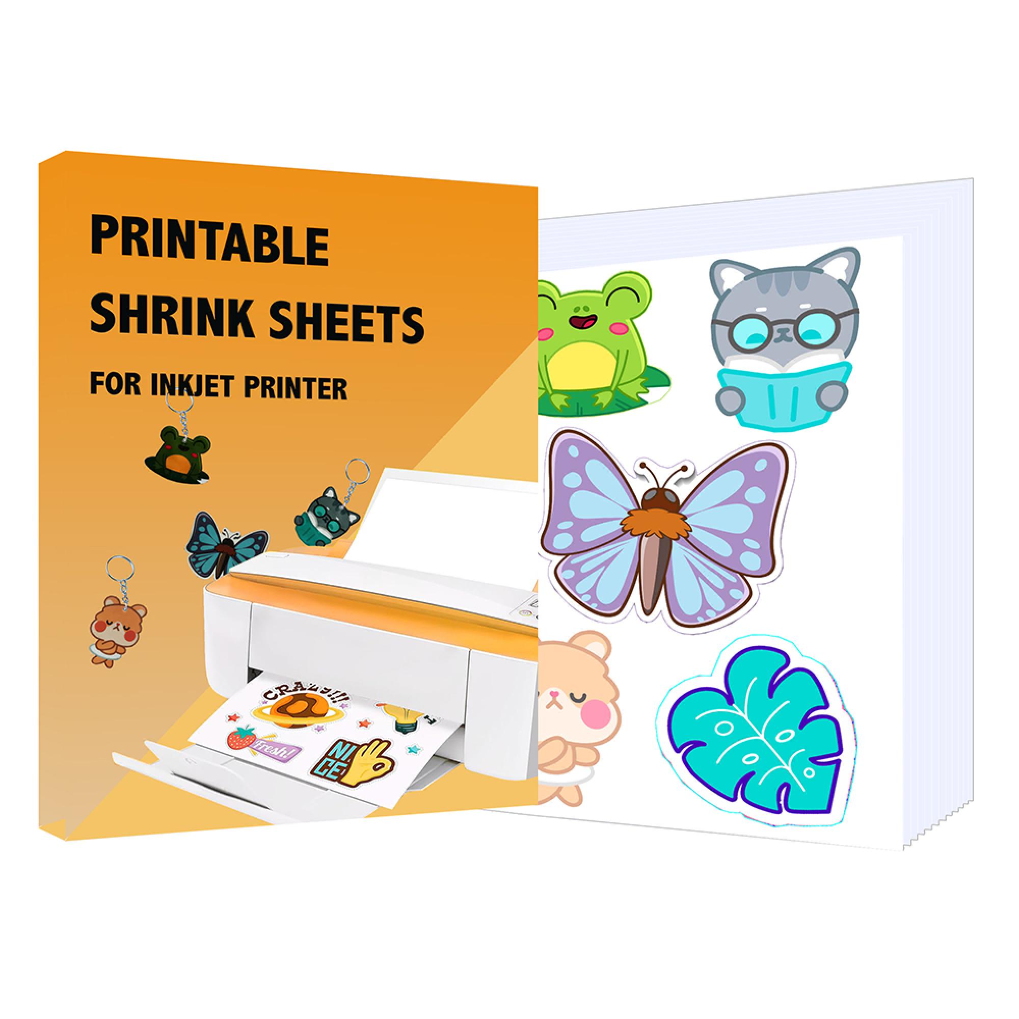 Printable Shrink Plastic Sheets
